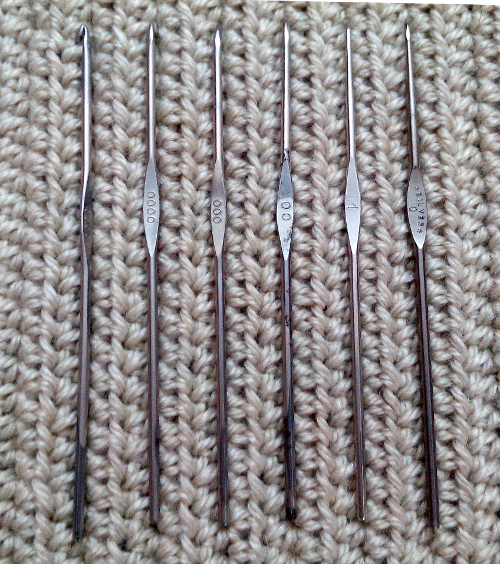 Agujas crochet acero - las lanas de kari